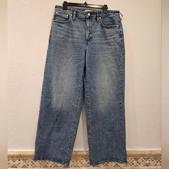 Madewell The Curvy Perfect Vintage Wide-Leg Jean Size 31 - Picture 3 of 9
